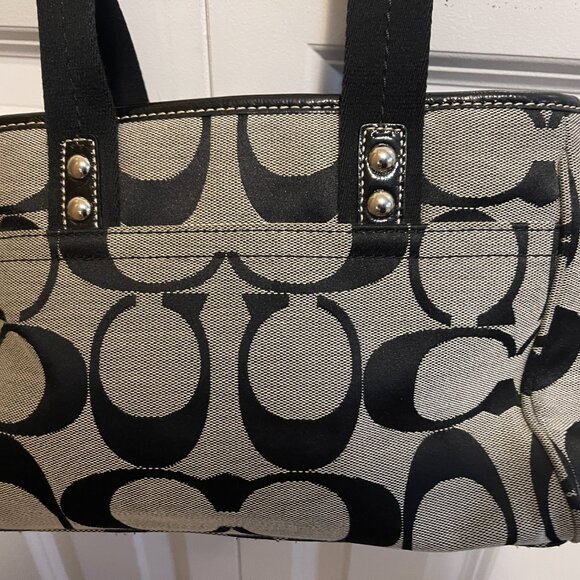 Coach signature small/medium size satchel - Picture 4 of 10